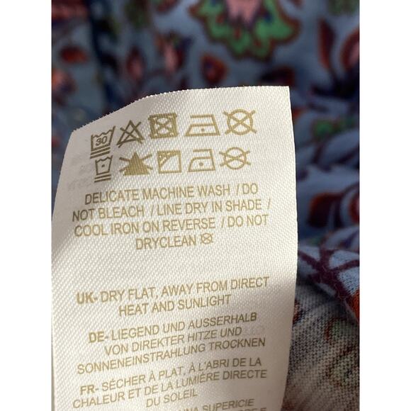 Boden Blouse Floral Fairy Women’s 12 Button Up Boho Cottagecore Maximalism - Picture 6 of 14